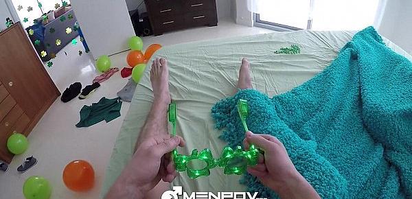  MenPOV - Blayne Wilson gets his asshole fucked for St Pattys Day